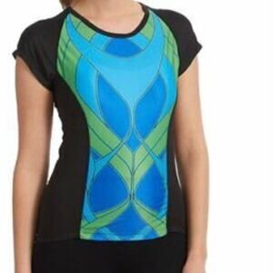 Moxie Cycling Summit Color‎ Block Tee Jersey Small